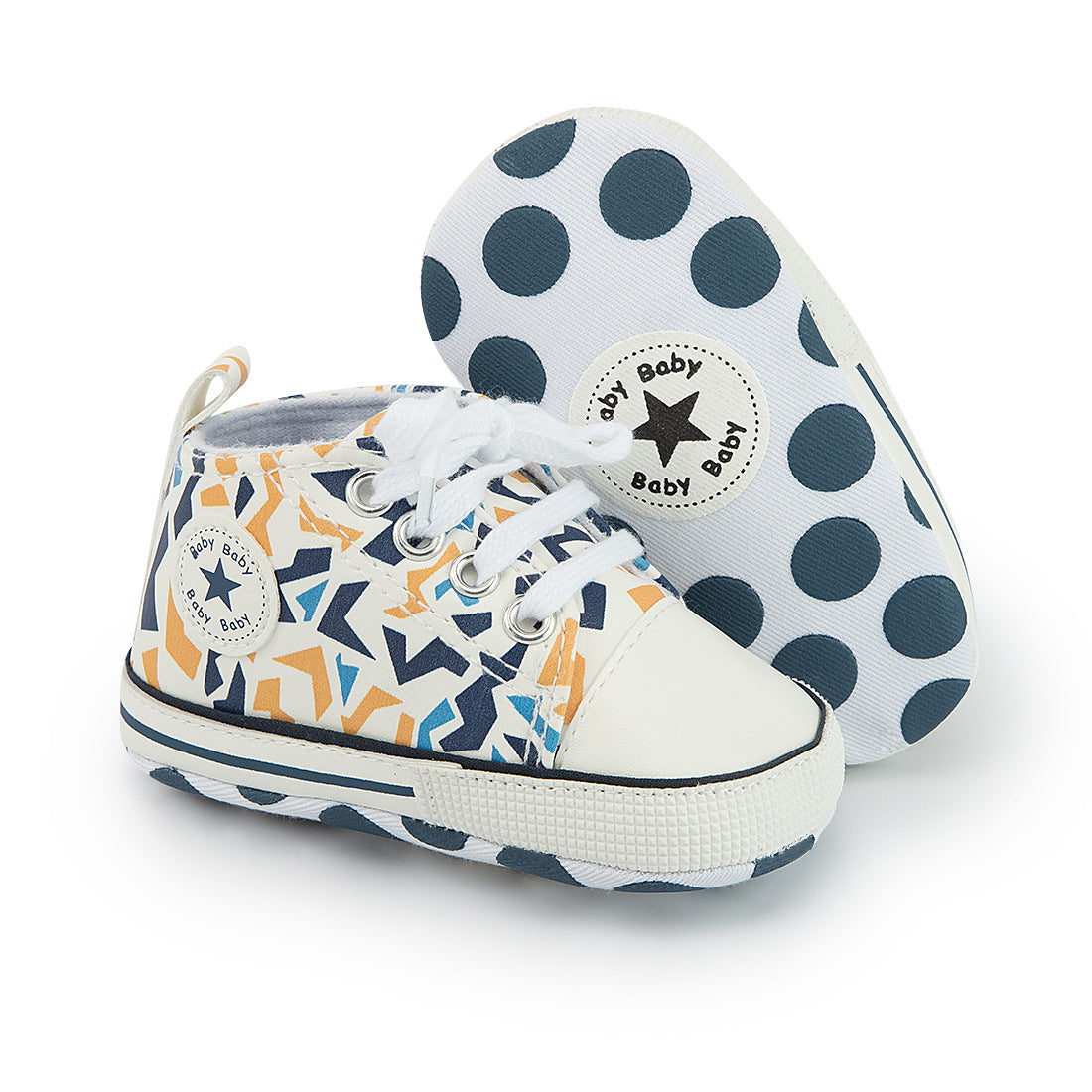 Baby Shoes Color Graffiti