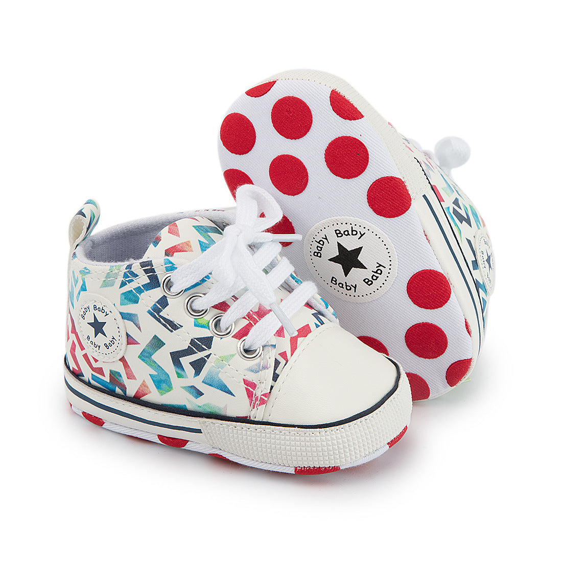 Baby Shoes Color Graffiti