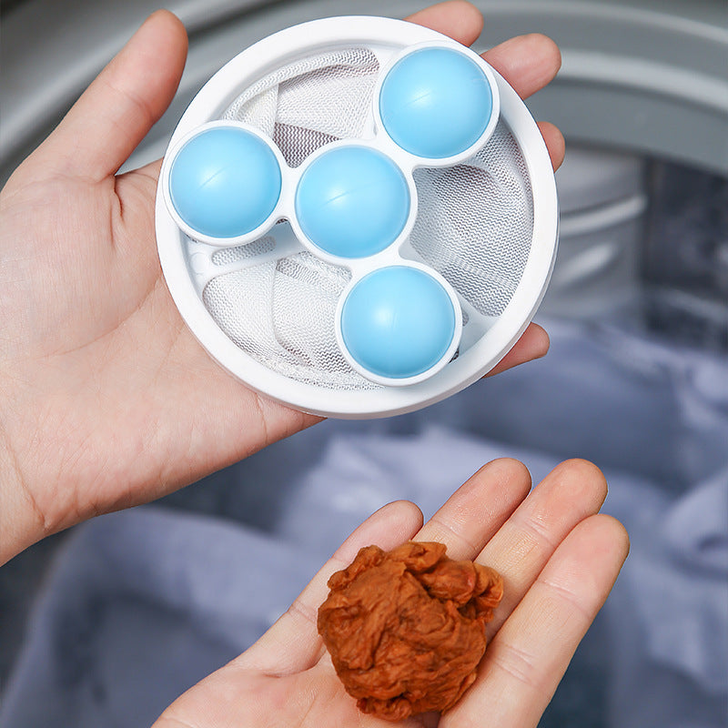 Washing Machine Lint Catcher Filter Pouch Hair Removal Laundry Ball Hair Lint Catcher Catchers Float Filter Clothes Cleaning