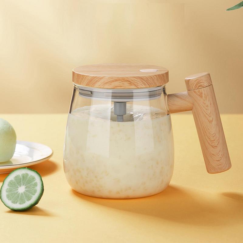400ML Self Stirring Coffee Mug Electric Mixing Glass Coffee CupHigh Speed Fast Automatic Coffee Cup For Gyms