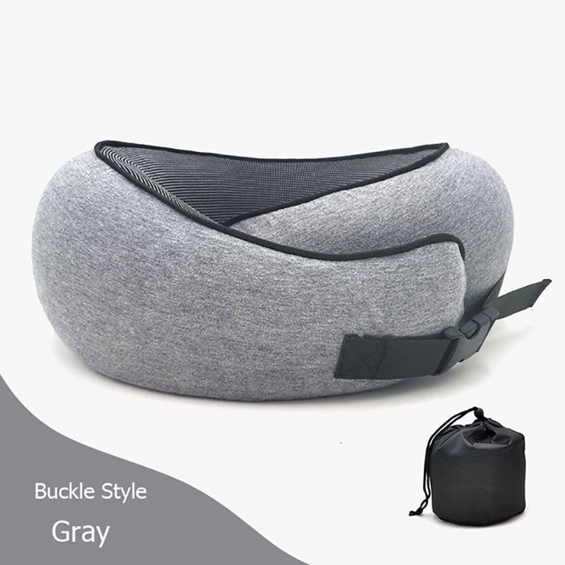 Travel Neck Pillow Non-Deformed Airplane Pillow Travel Neck Cushion Durable U-Shaped