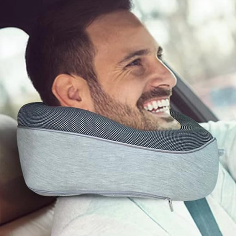 Travel Neck Pillow Non-Deformed Airplane Pillow Travel Neck Cushion Durable U-Shaped