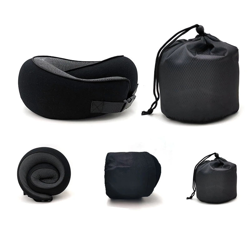 Travel Neck Pillow Non-Deformed Airplane Pillow Travel Neck Cushion Durable U-Shaped