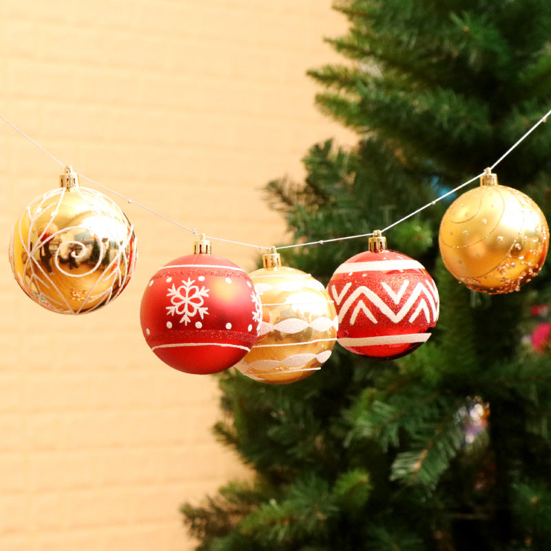 Christmas ball, bright ball, 6cm24, Christmas decorations, Christmas tree decoration