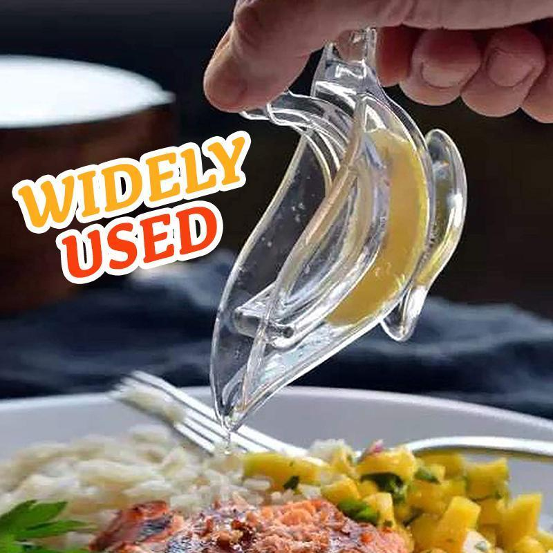 Manual Lemon Juicer Transparent Acrylic Elegance Bird Shape Lemon Slice Squeezer