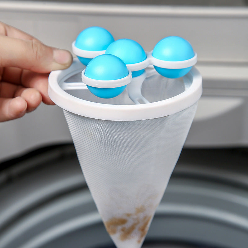 Washing Machine Lint Catcher Filter Pouch Hair Removal Laundry Ball Hair Lint Catcher Catchers Float Filter Clothes Cleaning