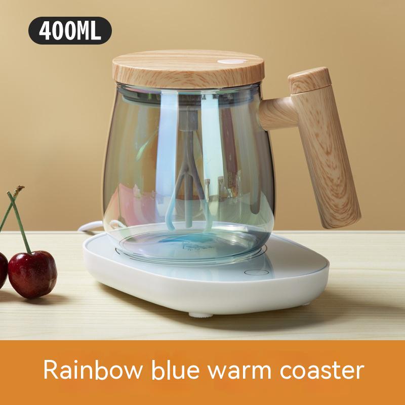 400ML Self Stirring Coffee Mug Electric Mixing Glass Coffee CupHigh Speed Fast Automatic Coffee Cup For Gyms