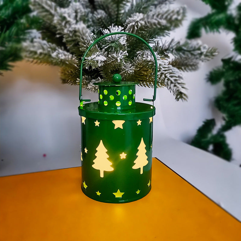 Christmas Candle Lights LED Small Lanterns Wind Lights Electronic Candles Nordic Style Creative