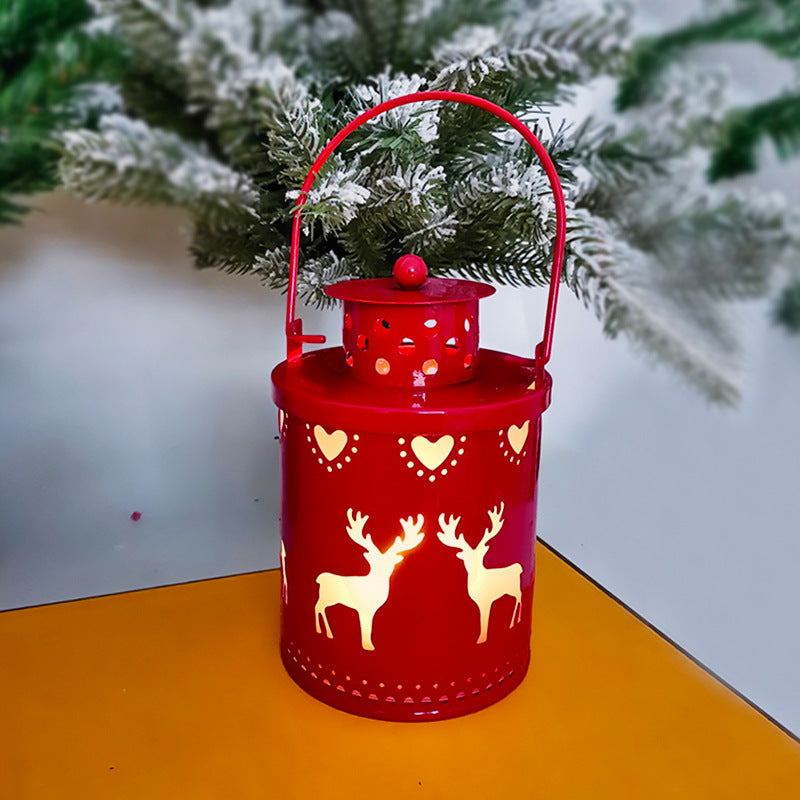 Christmas Candle Lights LED Small Lanterns Wind Lights Electronic Candles Nordic Style Creative