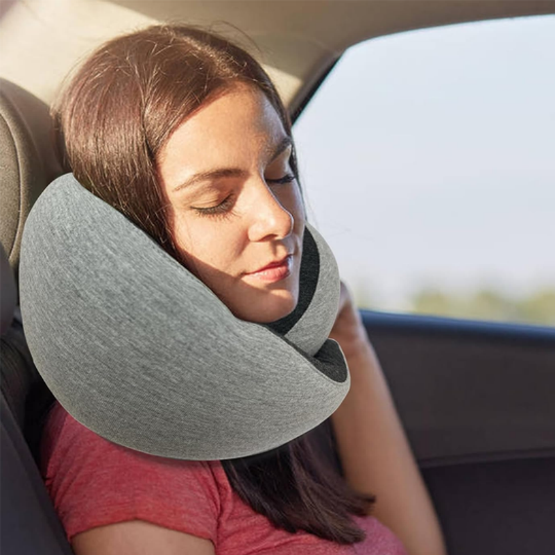 Travel Neck Pillow Non-Deformed Airplane Pillow Travel Neck Cushion Durable U-Shaped