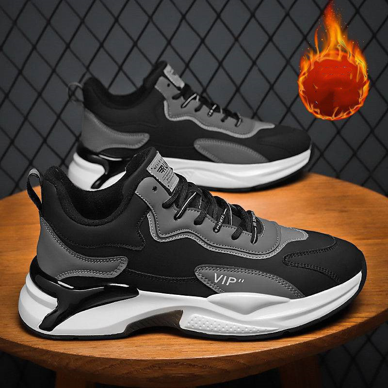 Fashion Black White Sneakers Casual For Men