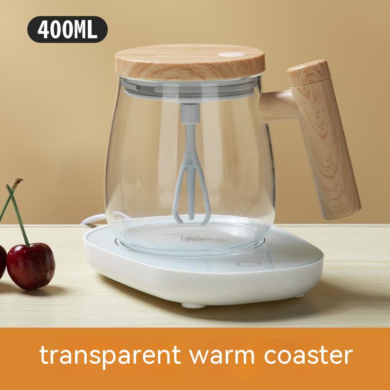 400ML Self Stirring Coffee Mug Electric Mixing Glass Coffee CupHigh Speed Fast Automatic Coffee Cup For Gyms
