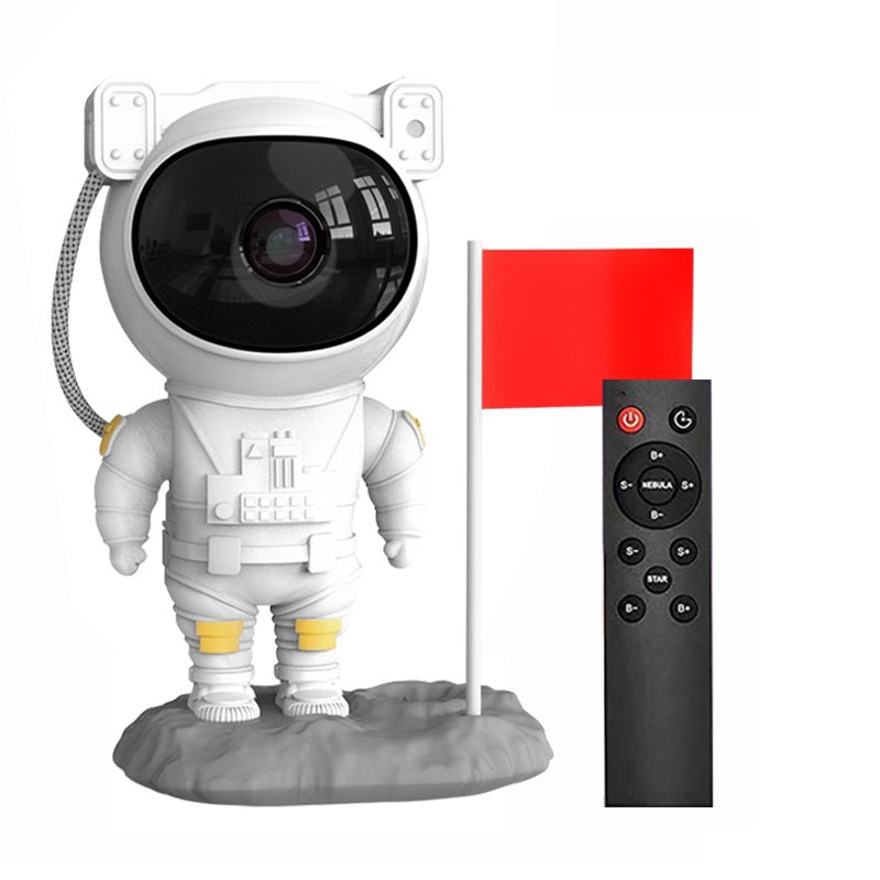 New Galaxy Star Projector Starry Sky Night Light Astronaut Lamp Home Room Decor Decoration Bedroom Decorative Luminaires Gift
