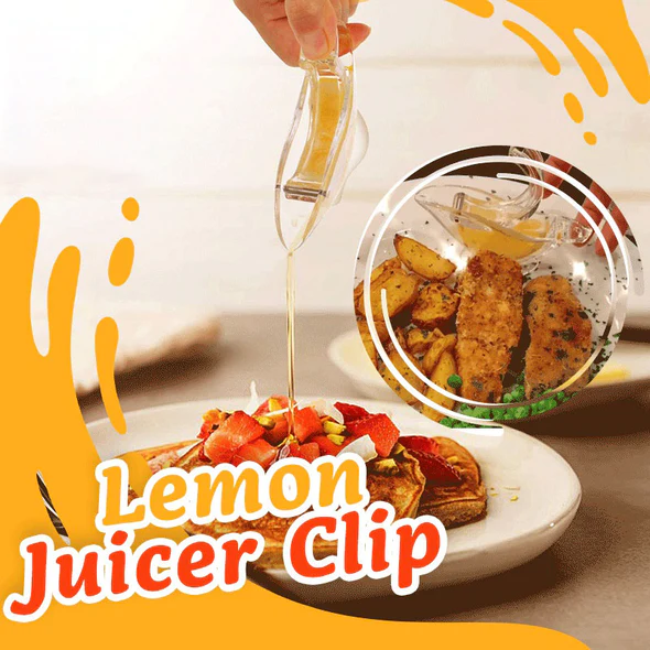 Manual Lemon Juicer Transparent Acrylic Elegance Bird Shape Lemon Slice Squeezer