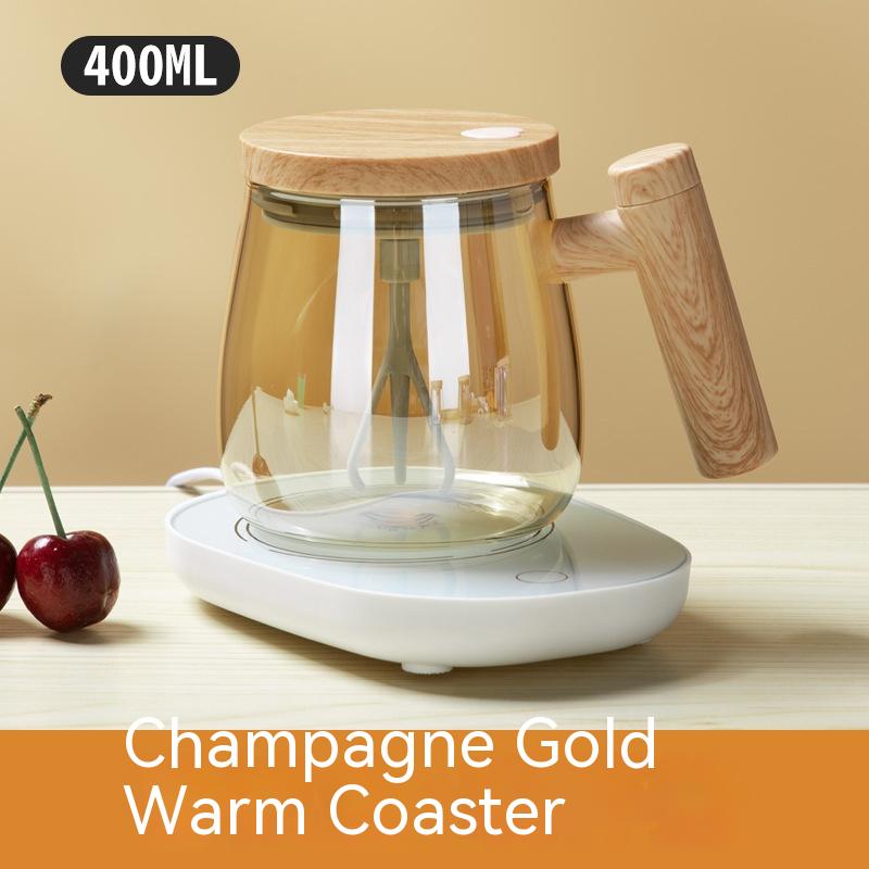 400ML Self Stirring Coffee Mug Electric Mixing Glass Coffee CupHigh Speed Fast Automatic Coffee Cup For Gyms