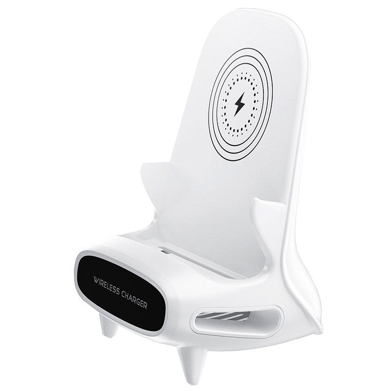 Portable Mini Chair Wireless Charger Desk Mobile Phone Holder Wireless Charger 10W Fast Charge