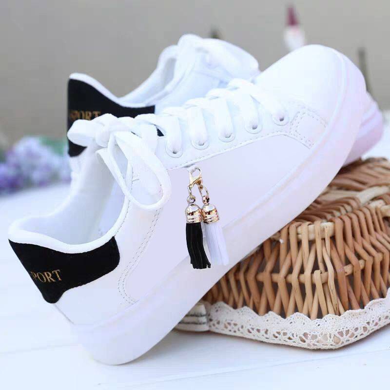 Mesh white shoes ladies fashion