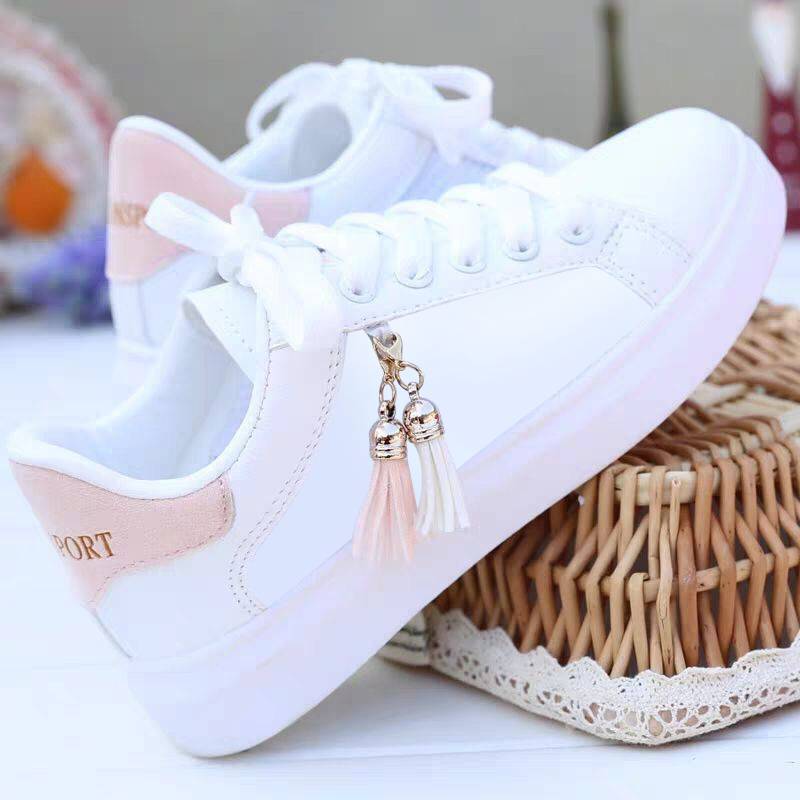 Mesh white shoes ladies fashion