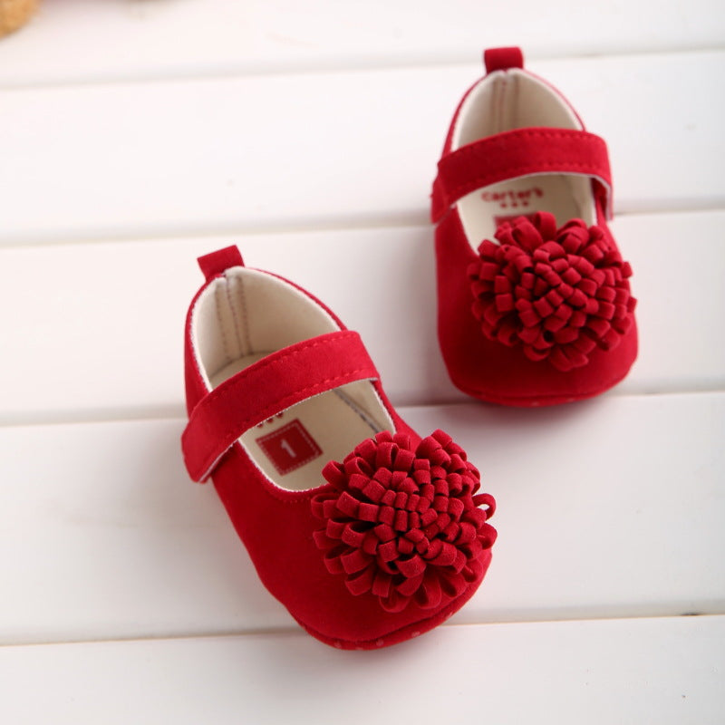 Toddler Shoes Female Baby Shoes Soft Sole Princess Series