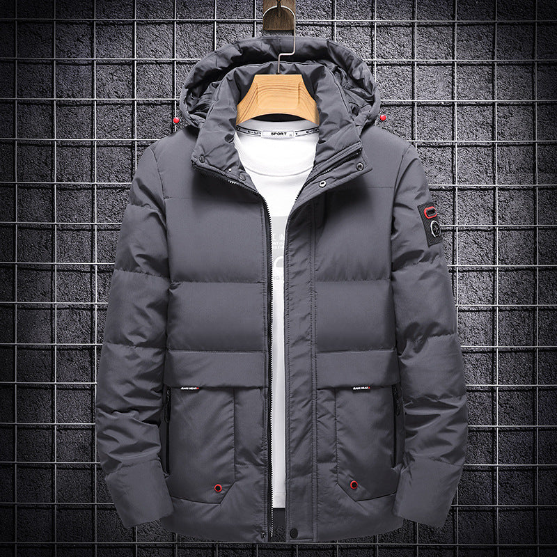 Men winter down padded jacket