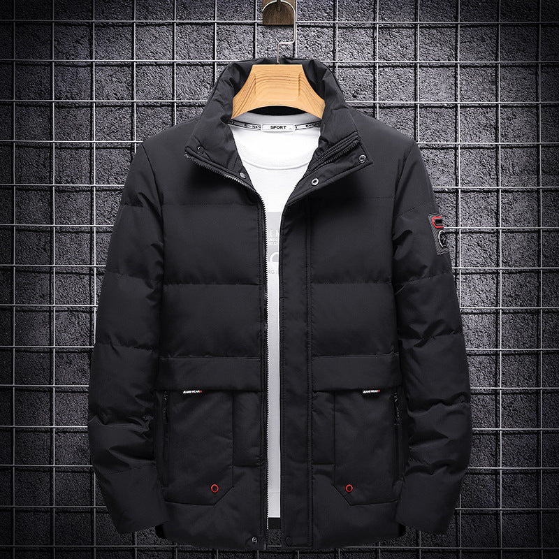 Men winter down padded jacket