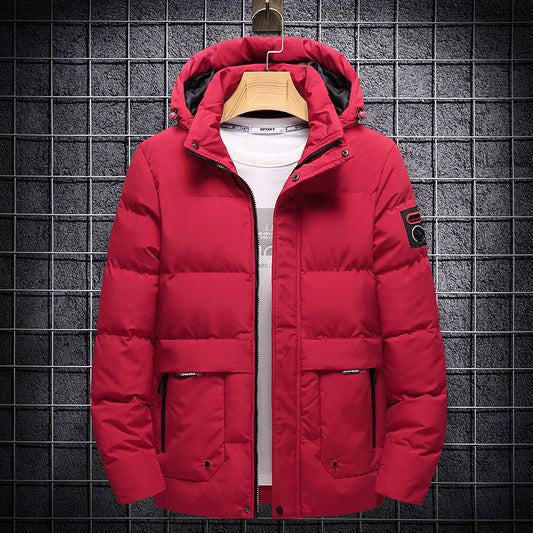 Men winter down padded jacket