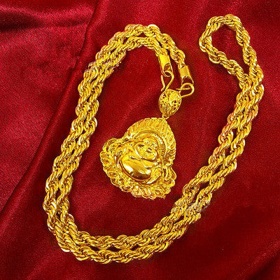 Hemp rope necklace