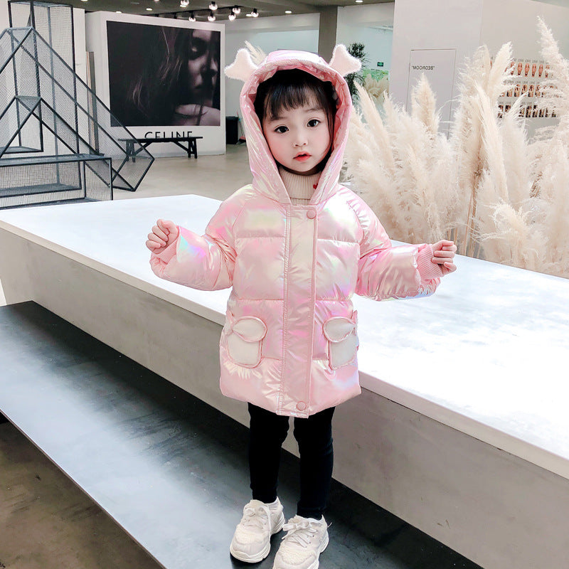 Winter Thickened Colorful Wing Cotton Jacket