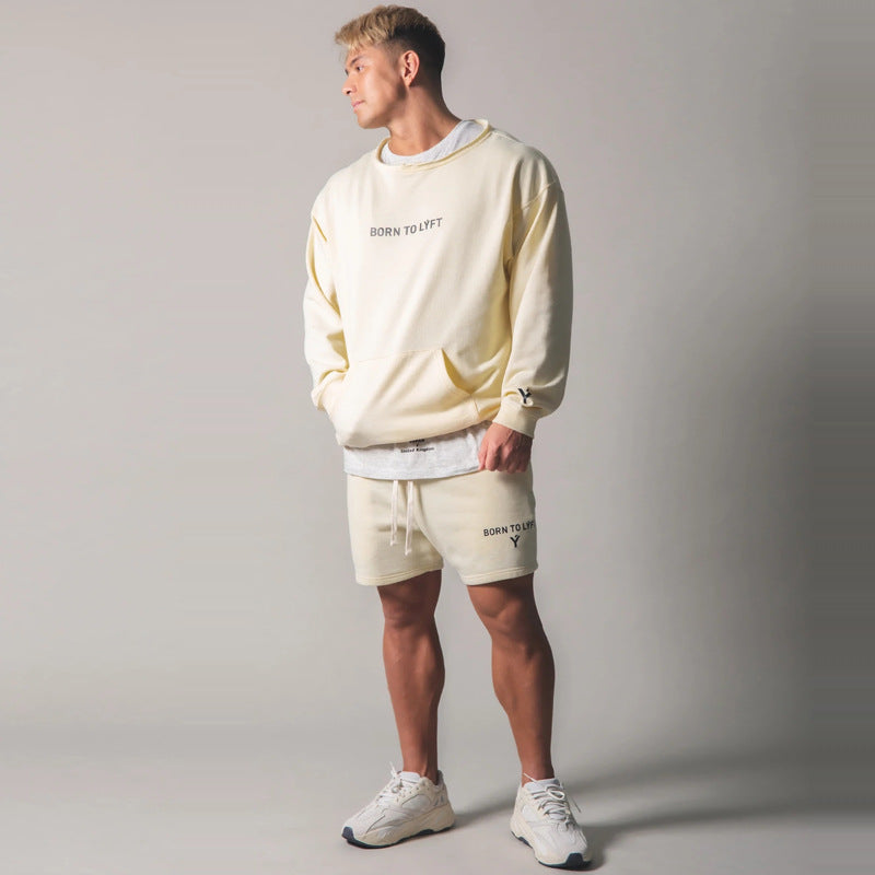 Autumn sports pullover sweater