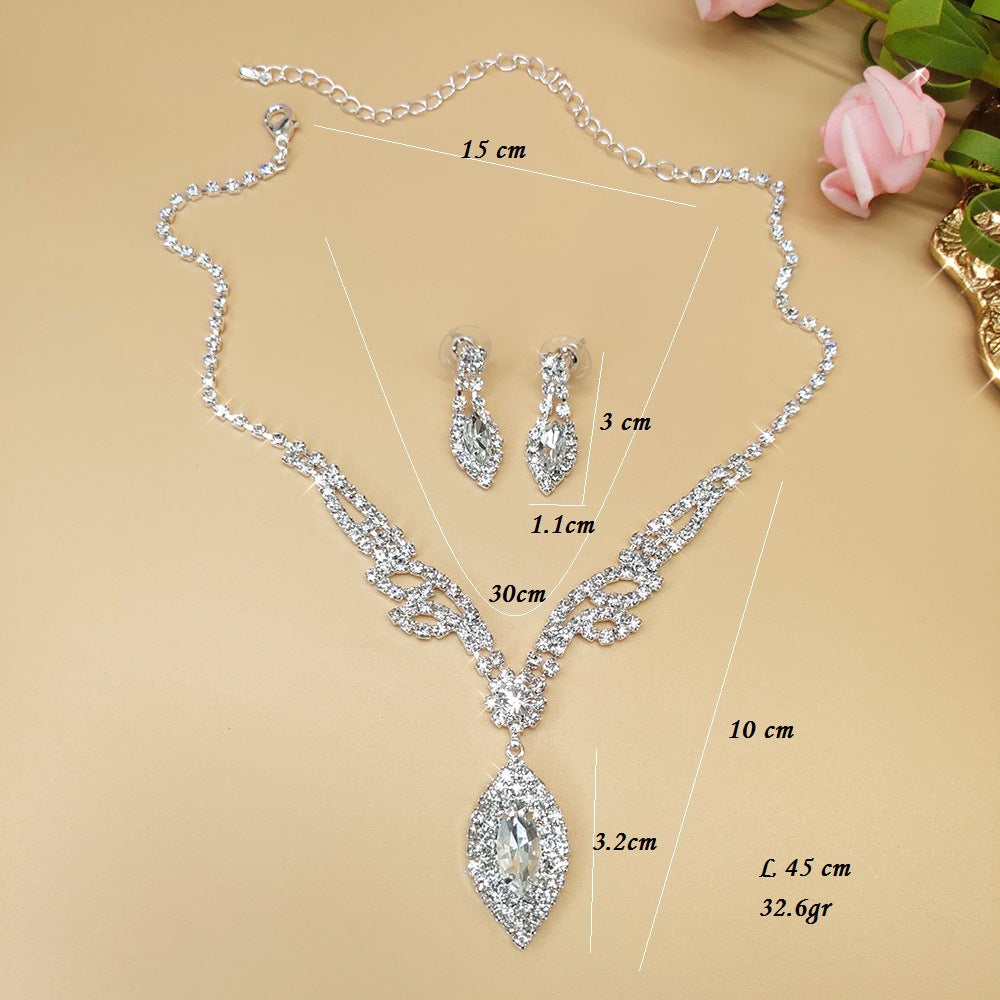 Fashion Women's Necklace Earrings Set