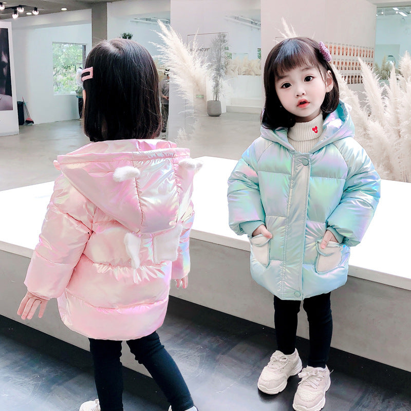 Winter Thickened Colorful Wing Cotton Jacket