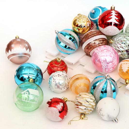 Christmas ball, bright ball, 6cm24, Christmas decorations, Christmas tree decoration