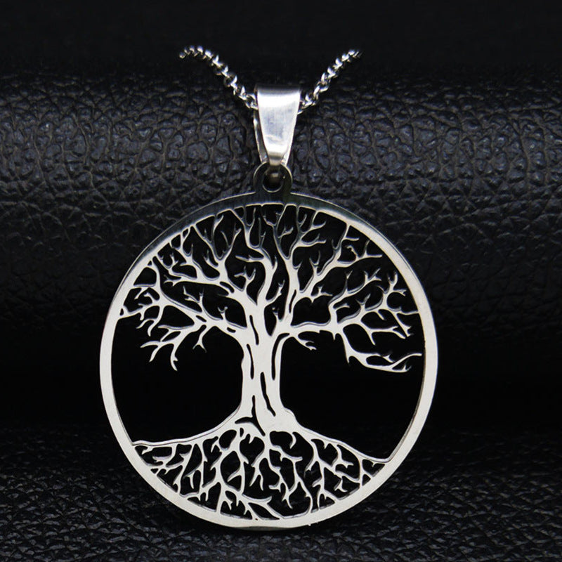 Women's Tree Of Life Stainless Steel Necklace