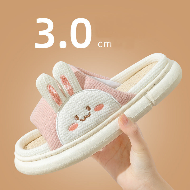 Cute Rabbit Slippers  House Shoes For Women
