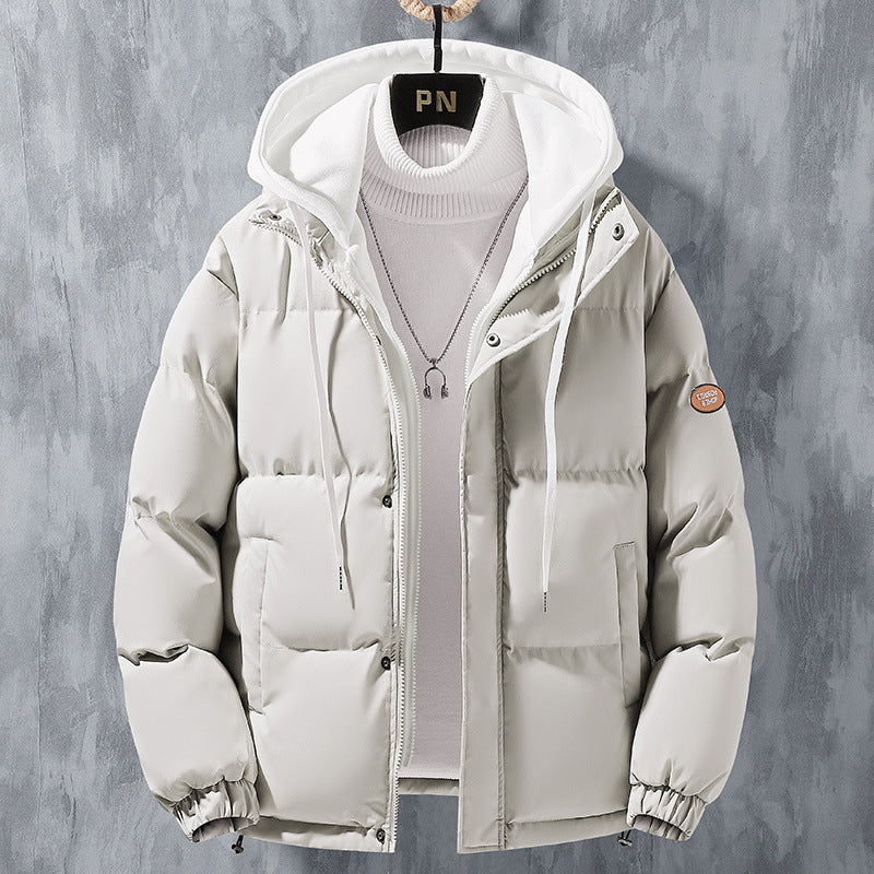 Jacket Men Winter Windproof Thickened