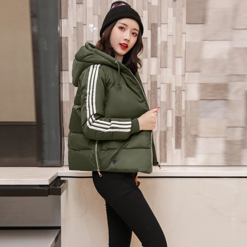 Winter Women Short Down Cotton Jacket