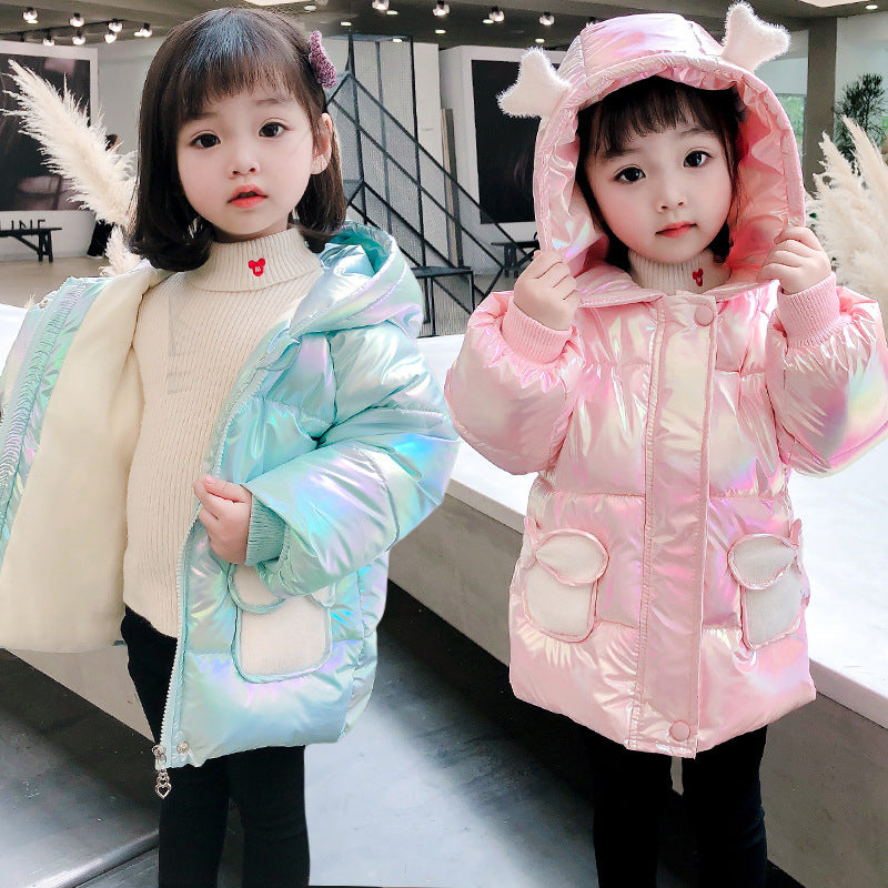 Winter Thickened Colorful Wing Cotton Jacket