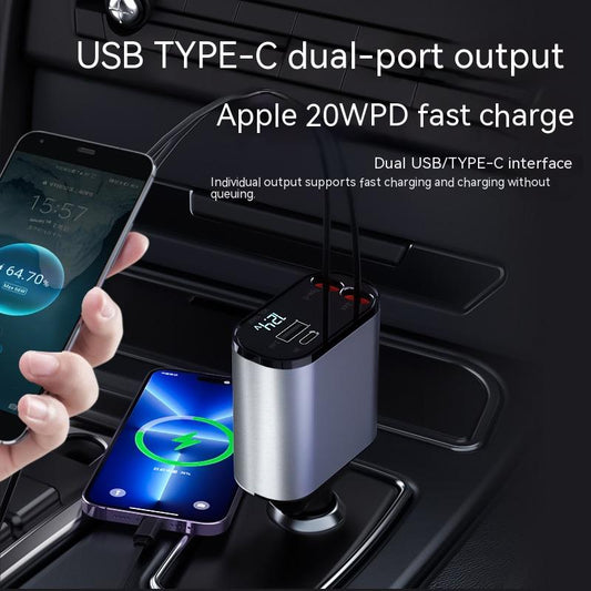 Car Cigarette Lighter Charger Adapter