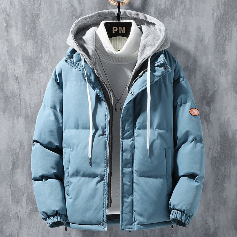 Jacket Men Winter Windproof Thickened