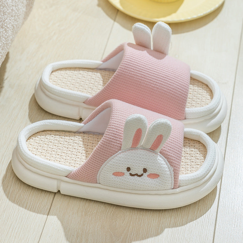 Cute Rabbit Slippers  House Shoes For Women